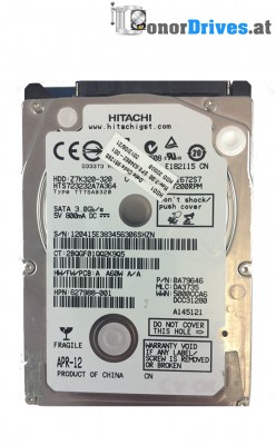 Hitachi - Z7K320-320 - HTS723232A7A364 - SATA - 320 GB - PCB 220 0A90269 01